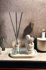 Alleza Home Dekoratif Sarılan Sevgili Biblo 100 ml Fresh Soft Oda Kokusu Set