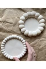 Dekoratif 2’li Bubble Tabak Set,takı tabağı, organizer